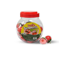 Eyeball Gummy Jars- Strawberry Shape With Watermelon Flavoured Filling