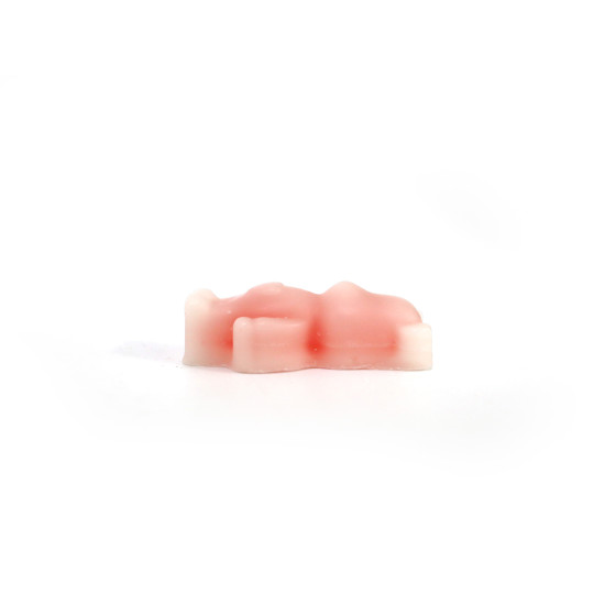 Sip n POP Vegan Wax Candy Bear Sour Lychee Flavour pack of 12 theatre box Candy, Jellies image