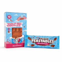 Mr Beast Feastables Milk Chocolate Flavour  1Bar x 60g
