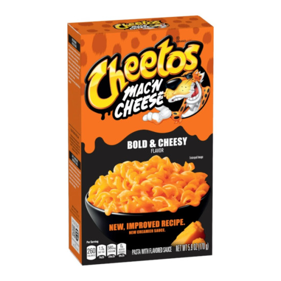 Cheetos Mac n' Cheese Bold Cheesy Flavour 5.9oz/12ct -  9 May 2026 