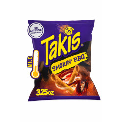 Takis Smokin ' BBQ Flavour - Pack of 20 x 3.25oz NI