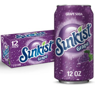 SUNKIST GRAPE CAN 330ML/ 12PCS
