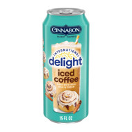 International Delight Iced Coffee 15oz/12 Cans- CINNABON----MAY DATED