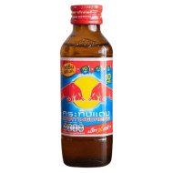 Red Bull KRATINGDAENG ENERGY DRINK Extra ABC GLASS BOTTLE RED CAP 145ML X50