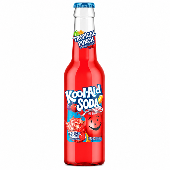 Kool Aid Tropical Punch - Pack of 12 x 12oz