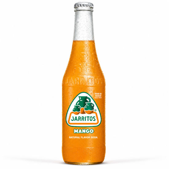 Jarritos Glass Bottle Mango Flavour - Pack of 24 x 12.5oz