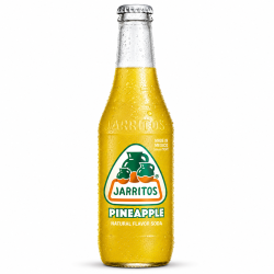 Jarritos Glass Bottle Pineapple Flavour - Pack of 24 x 12.5oz
