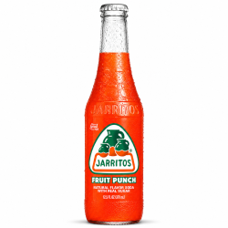Jarritos Glass Bottle Fruit Punch Flavour - Pack of 24 x 12.5oz