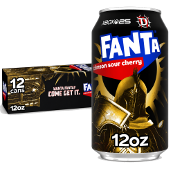 American Fanta Crimson Sour Cherry - Pack of 12 x 12oz 