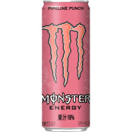 Monster Energy Drink Pipeline Punch Flavour Can - Pack of 24 x 500ml