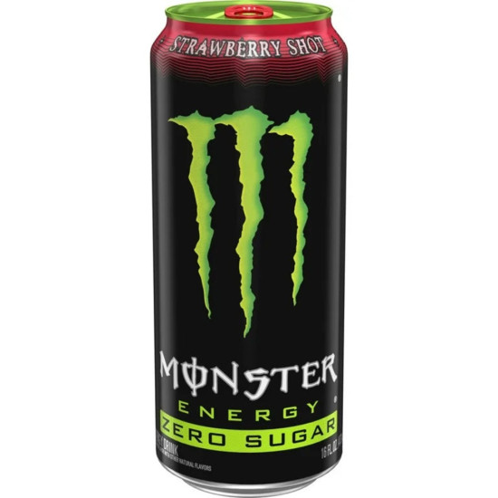 Monster Strawberry Shot - Pack of 24 x 16oz NI