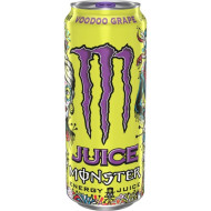 Monster VooDoo Grapes - Pack of 24 x 16oz NI