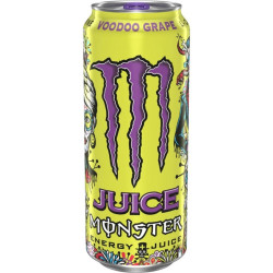Monster VooDoo Grapes - Pack of 24 x 16oz NI