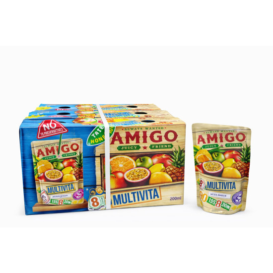 Amigo Multi Vita Flavour Juice Pack of 24 x 200ml image