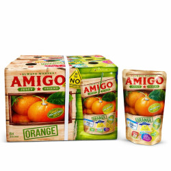 Amigo Orange Flavour Juice Pack of 24 x 200ml