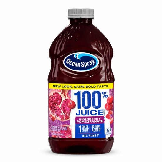 Ocean Spray Cranberry Pomegranate -64oz / 8 Bottles image