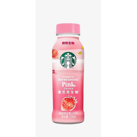 STARBUCKS FRESHERS PINK STRAWBERRY 270ML/ 15PCS Fruit Juice image