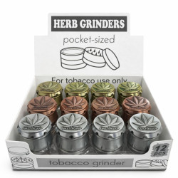 4-Piece Aluminum Herb Grinder  [SMK-191] 