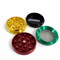 4-Piece Aluminum Herb Grinder [SMK-992]