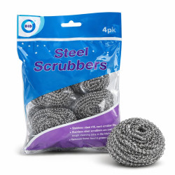Steel Scrubbers Pack of 4
