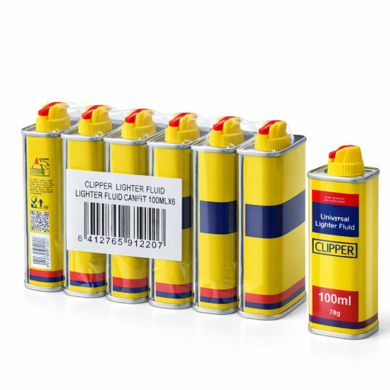 Clipper Universal Lighter Fluid - Pack of 6