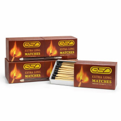 GSD Extra Long Matches - 45 Sticks X 12Packs