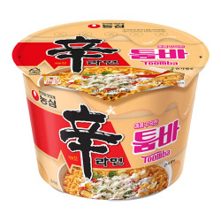 Toomba Bowl Noodles Spicy & Creamy Flavour - Pack of 12 x 113g 