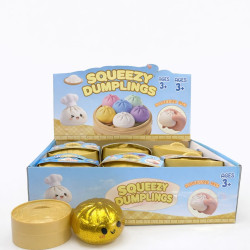 Glitter Squeezy Dumplings Mystery Colours - Pack of 12 