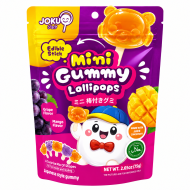 Joku Halal Mini Gummy Lollipops Mystery Flavours - Pack of 10 x 75g