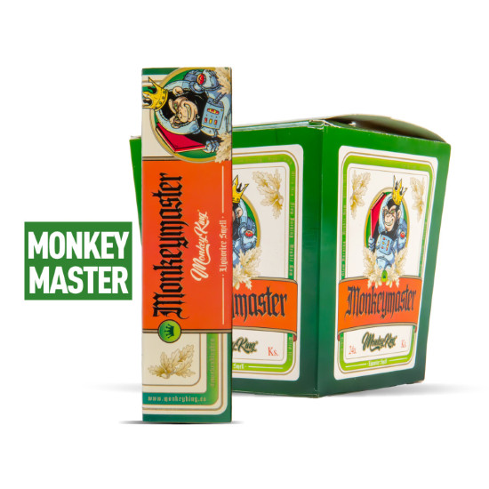 Monkeymaster Liquorice Smell Pack: Rolling Papers & Tips Rolling papers image