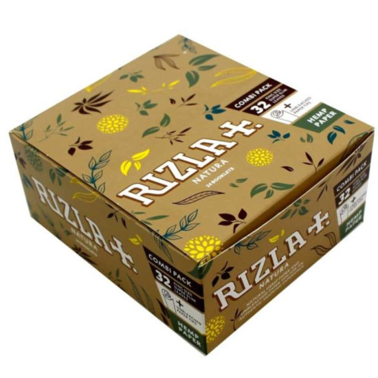 Rizla Natural King Size Super Slim Combi Pack | RIZLA | Rolling papers