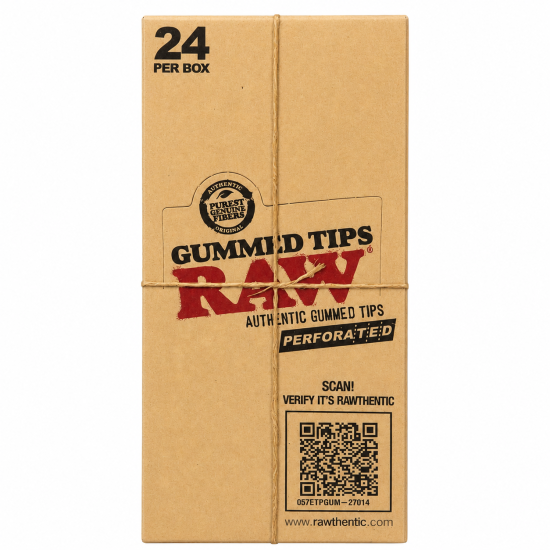 Raw Classic Gummed Tips - Pack of 24 