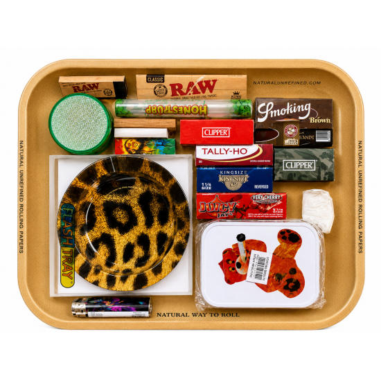 Raw Tray Set Large Size Brown Colour - Pack of 1 
