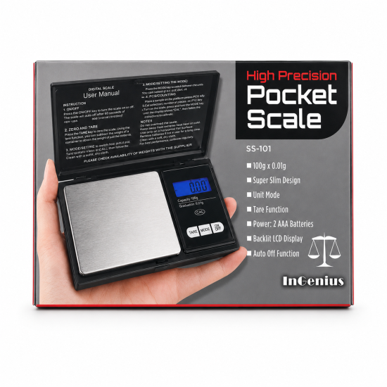 Ingenius Digital Scale SS - 101, 100g x 0.01g - Pack of 1 