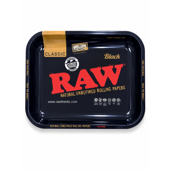 Raw Tray Empty Large Size Black Colour - Pack of 1 