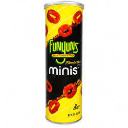 Funyuns Flamin Hot Canister - Pack of 12 x 2.875oz