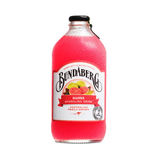 Bundaberg Guava Soda Drink 375ml Soda, Drinks & Beverages image