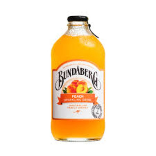 Bundaberg Peach Soda Drink Original 375ml image