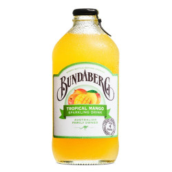 Bundaberg Tropical Mango Soda Drink Original 375ml x 12