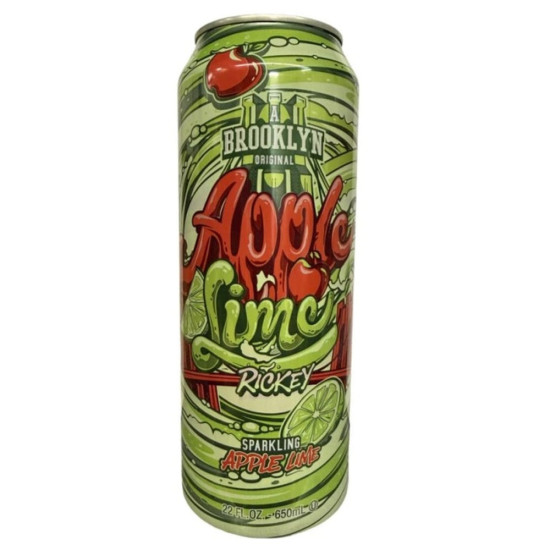 Arizona Sparkling Apple Lime Rickey - 23OZ/ 24PCS image