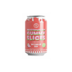 Candy Lips Watermelon Gummy Slices - Pack of 12 x 355ml 