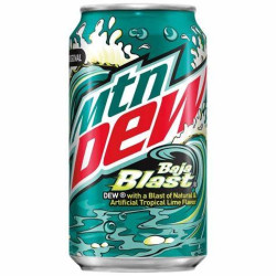 MOUNTAIN DEW BAJA LEMONADE 12OZ/ 12PCS NI